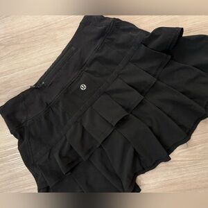 Lululemon Black Athletic Skirt with Logo